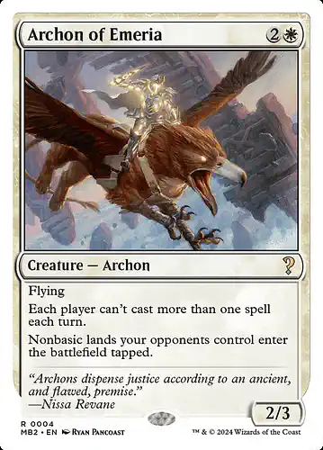 Archon of Emeria - mb2 Spoiler