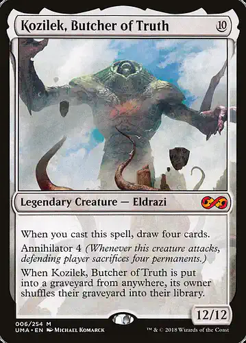 Kozilek, Butcher of Truth - uma Spoiler