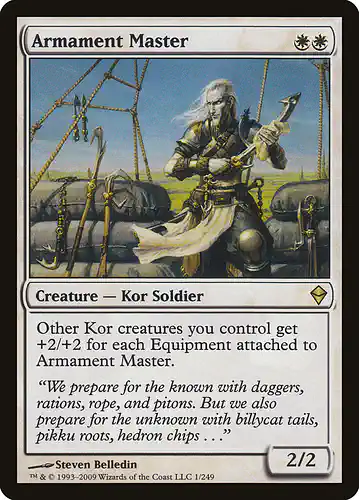 Armament Master - zen Spoiler