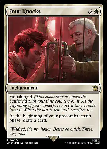 Four Knocks - who Spoiler