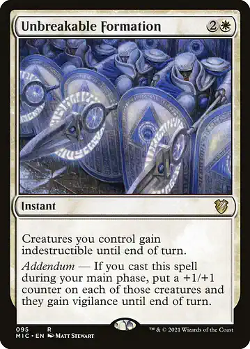 Unbreakable Formation - mic Spoiler