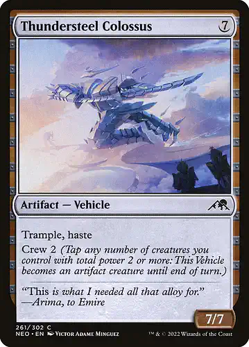 Thundersteel Colossus - neo Spoiler