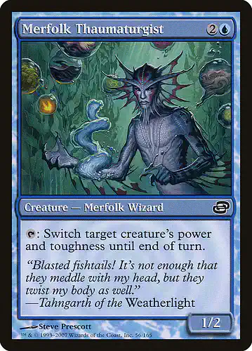 Merfolk Thaumaturgist - plc Spoiler