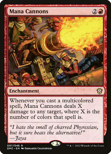 Mana Cannons - dmc Spoiler