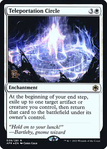 Teleportation Circle - afr Spoiler
