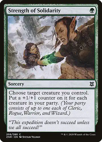 Strength of Solidarity - znr Spoiler