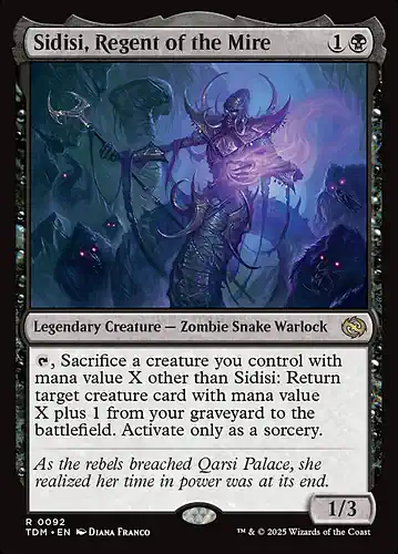 Sidisi, Regent of the Mire - tdm Spoiler