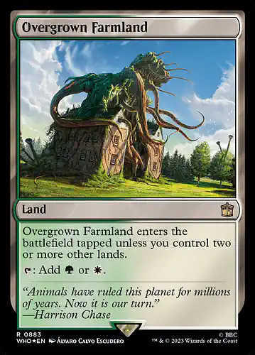Overgrown Farmland - who Spoiler