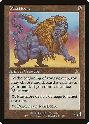 Masticore - uds Spoiler