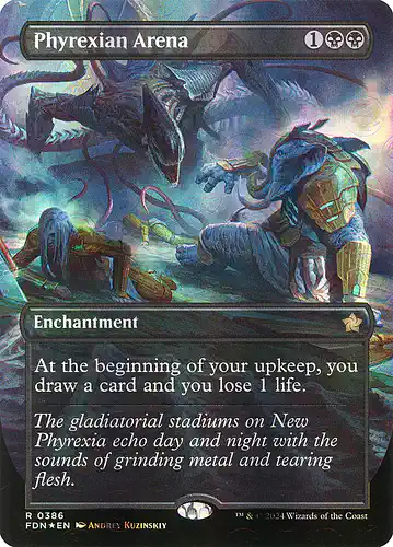 Phyrexian Arena - fdn Spoiler