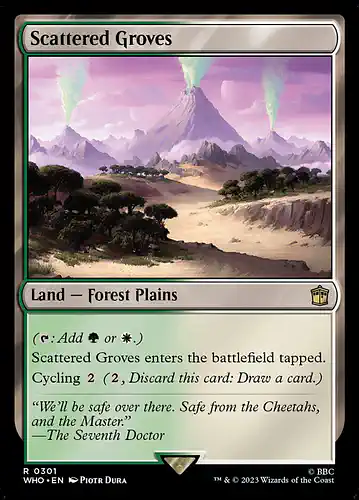 Scattered Groves - who Spoiler