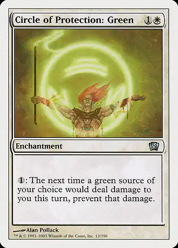 Circle of Protection: Green - 8ed Spoiler
