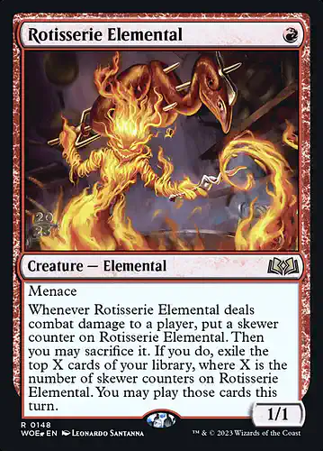 Rotisserie Elemental - woe Spoiler