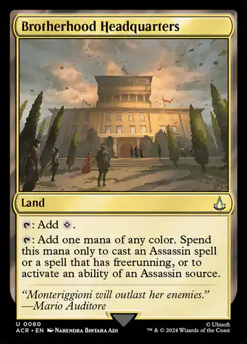 Brotherhood Headquarters - acr Spoiler