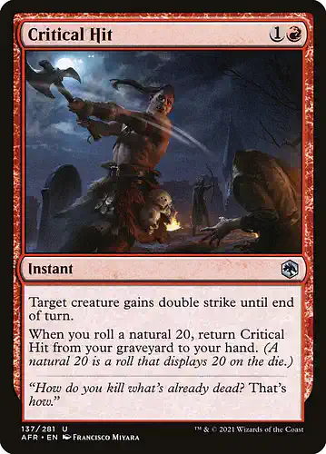 Critical Hit - afr Spoiler