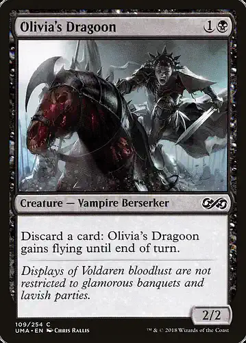 Olivia's Dragoon - uma Spoiler