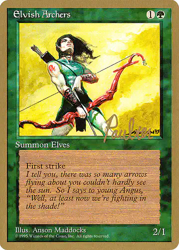 Elvish Archers - ptc Spoiler