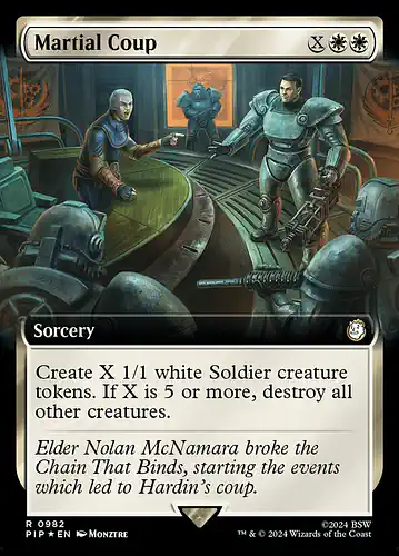 Martial Coup - pip Spoiler
