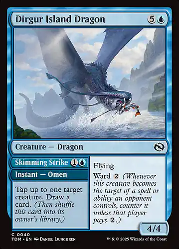 Dirgur Island Dragon - tdm Spoiler