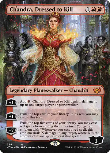 Chandra, Dressed to Kill - vow Spoiler