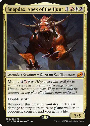 Snapdax, Apex of the Hunt - iko Spoiler