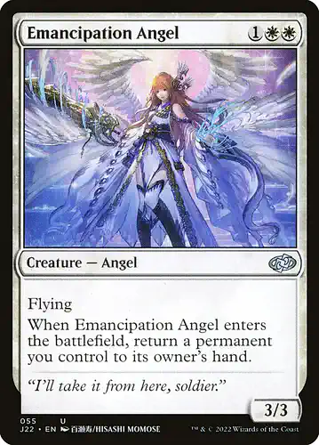 Emancipation Angel - j22 Spoiler