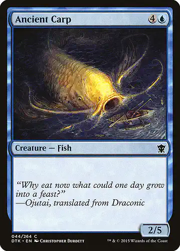Ancient Carp - dtk Spoiler