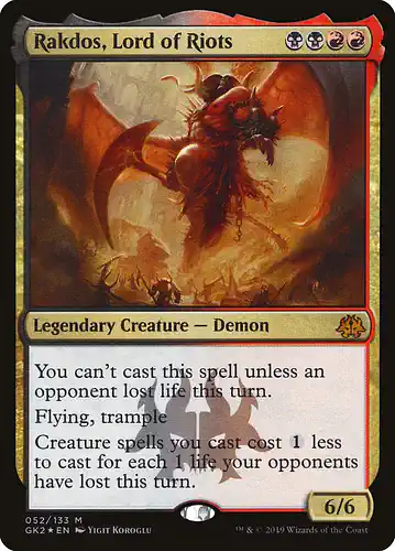 Rakdos, Lord of Riots - gk2 Spoiler