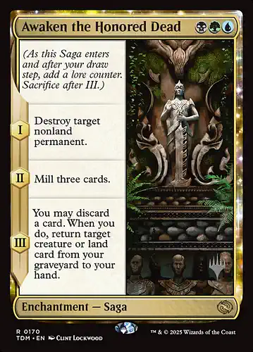 Awaken the Honored Dead - tdm Spoiler
