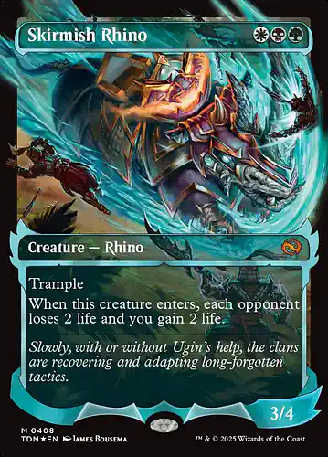 Skirmish Rhino - tdm Spoiler