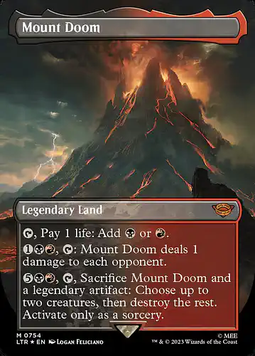 Mount Doom - ltr Spoiler