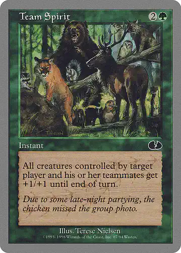 Team Spirit - ugl Spoiler