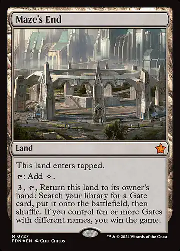 Maze's End - fdn Spoiler