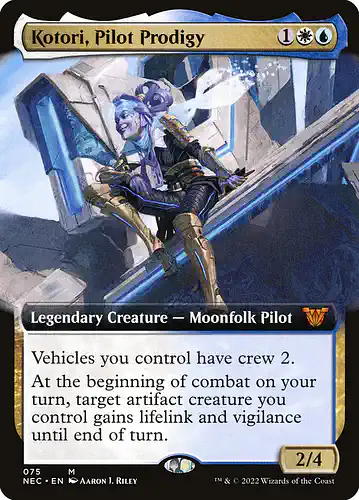 Kotori, Pilot Prodigy - nec Spoiler