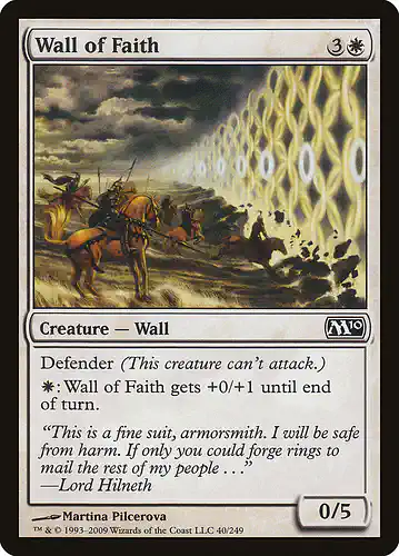 Wall of Faith - m10 Spoiler