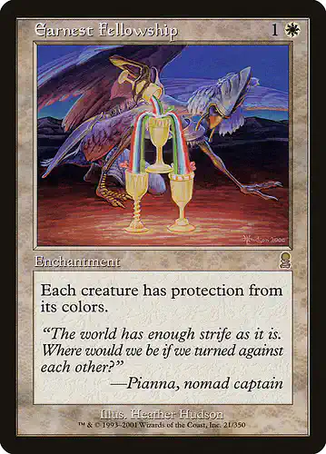 Earnest Fellowship - ody Spoiler