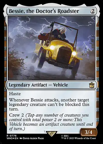 Bessie, the Doctor's Roadster - who Spoiler
