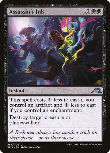 Assassin's Ink - neo Spoiler