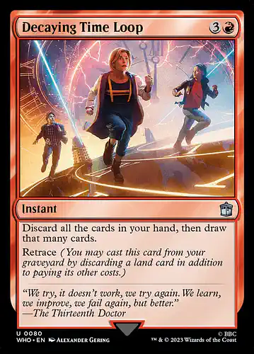 Decaying Time Loop - who Spoiler