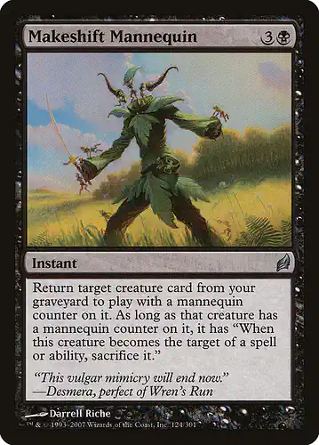 Makeshift Mannequin - lrw Spoiler