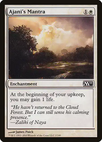 Ajani's Mantra - m11 Spoiler