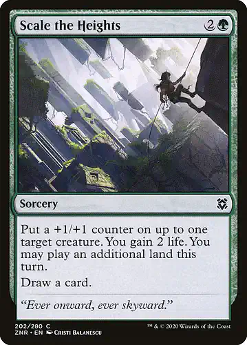 Scale the Heights - znr Spoiler