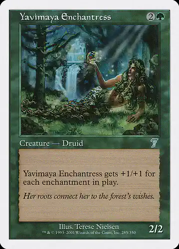 Yavimaya Enchantress - 7ed Spoiler