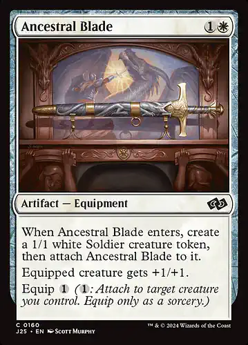 Ancestral Blade - j25 Spoiler