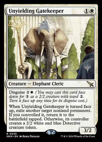 Unyielding Gatekeeper - mkm Spoiler