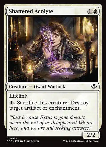 Shattered Acolyte - sos Spoiler
