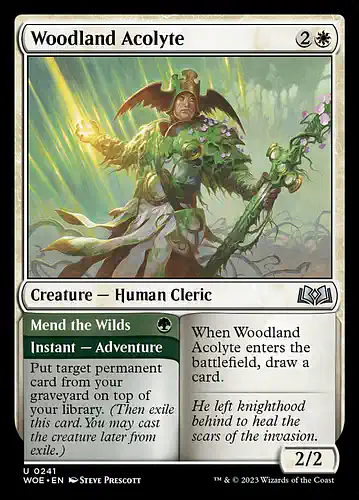 Woodland Acolyte - woe Spoiler
