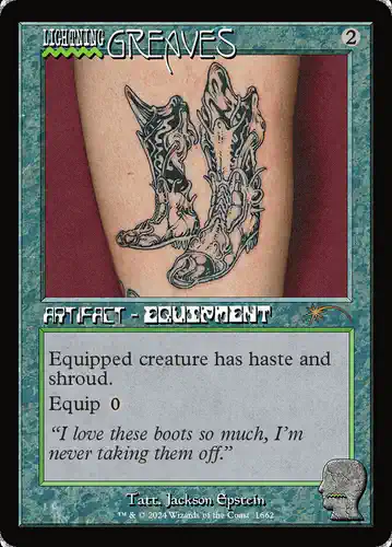 Lightning Greaves - sld Spoiler