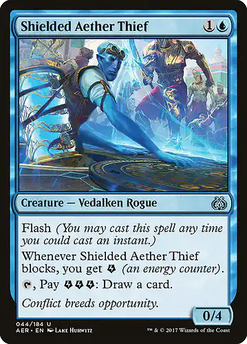 Shielded Aether Thief - aer Spoiler