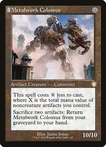 Metalwork Colossus - brc Spoiler